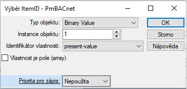 Fig. Variable definition in Promotic visualization